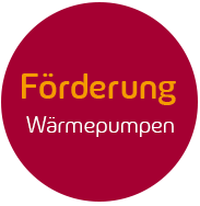 Stoerer mit Hinweis auf Foerderung Waermepumpen